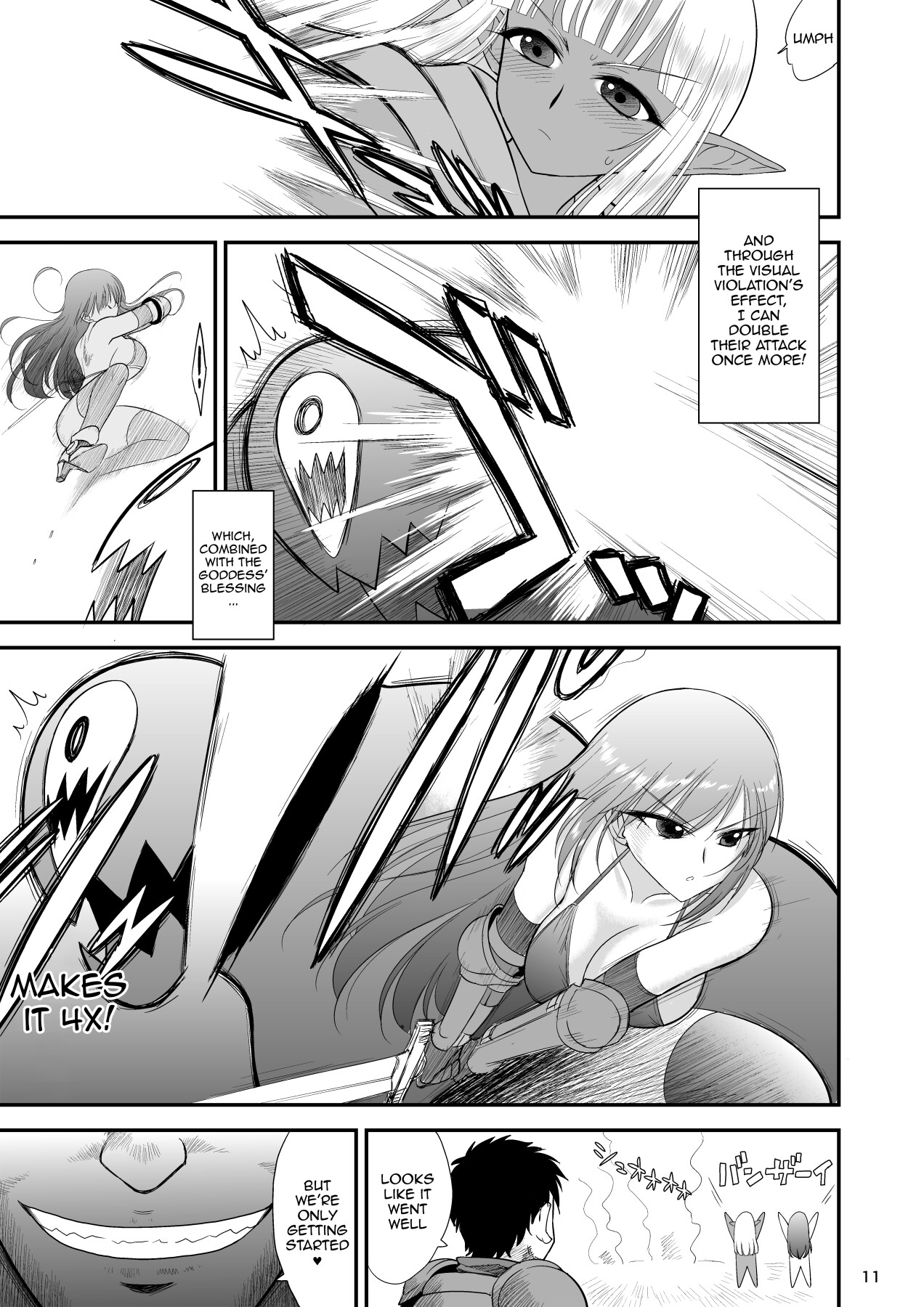 Hentai Manga Comic-Mami's Dungeon 2 - Lesbian Adventurer Edition-Read-10